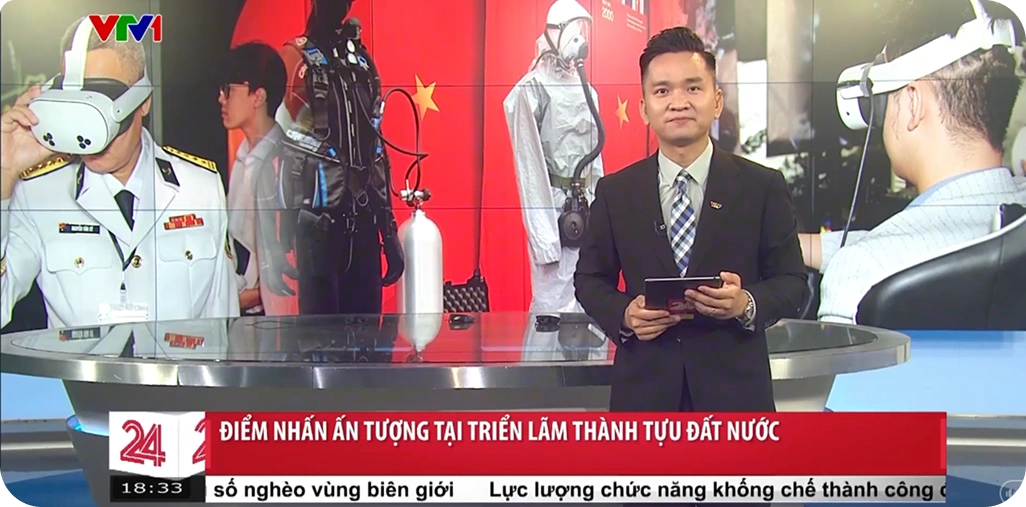 Điểm nhấn ấn tượng tại triển lãm thành tựu đất nước